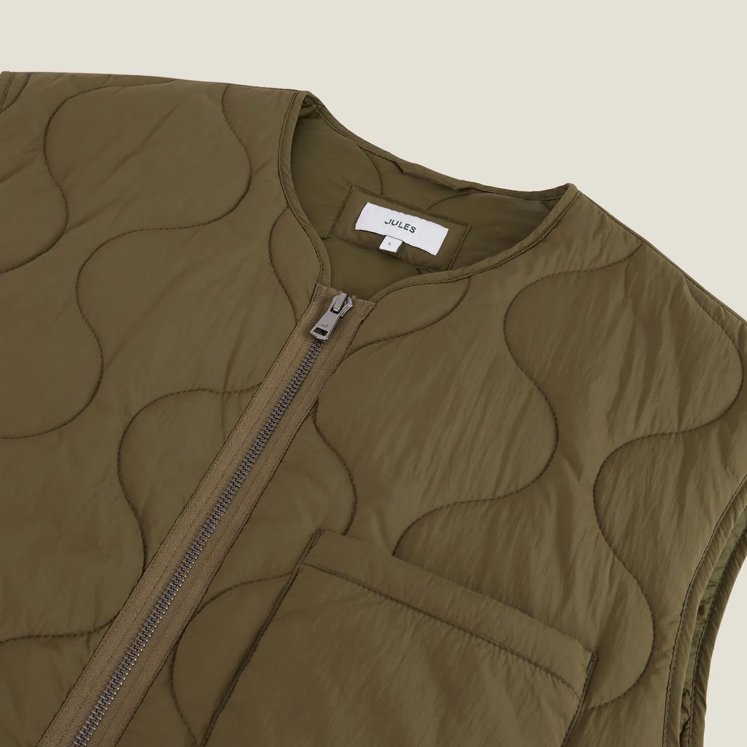 Jules Doudoune sans manche légère matelassée- Manteau & Blouson