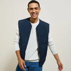 Jules Doudoune sans manche légère matelassée- Manteau & Blouson