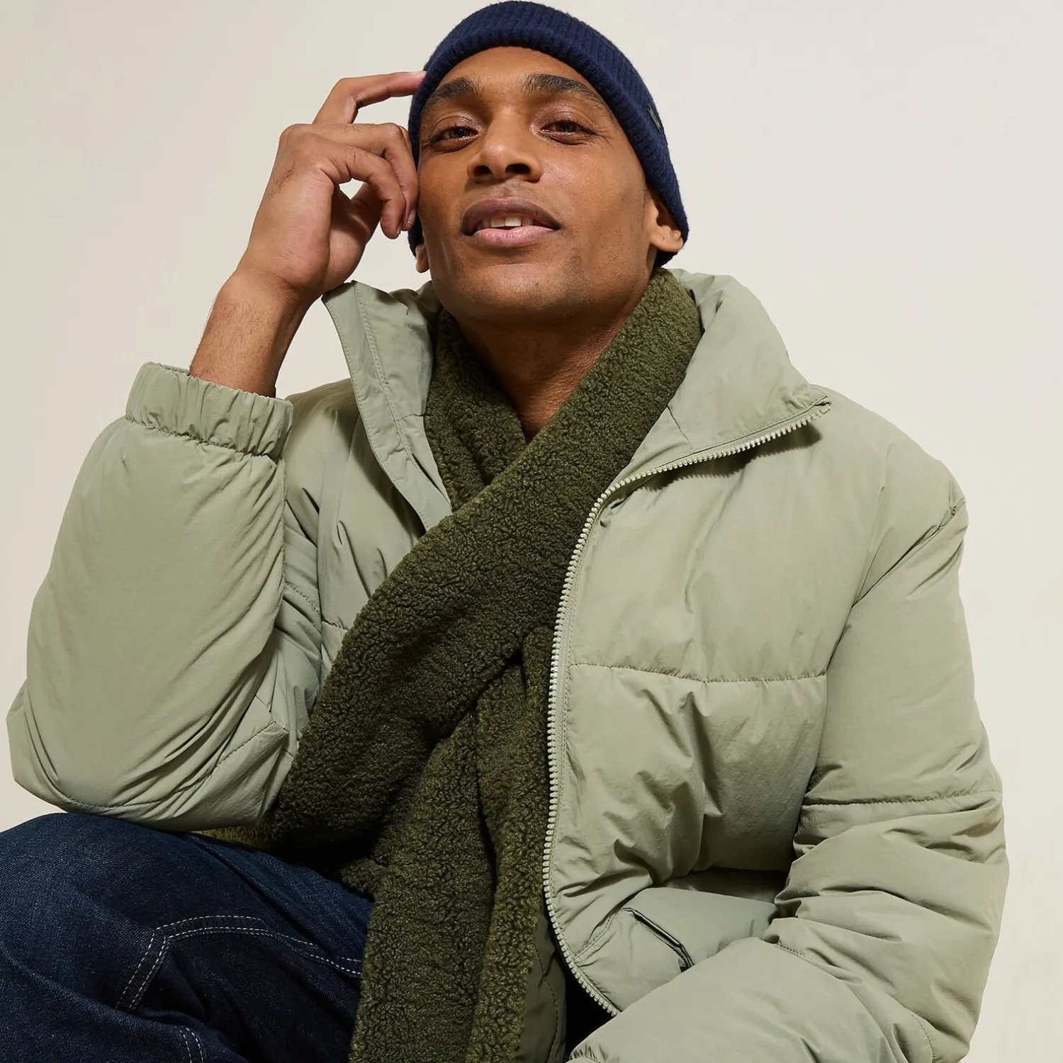 Jules Echarpe matelassée réversible- Écharpe, Bonnet & Gants