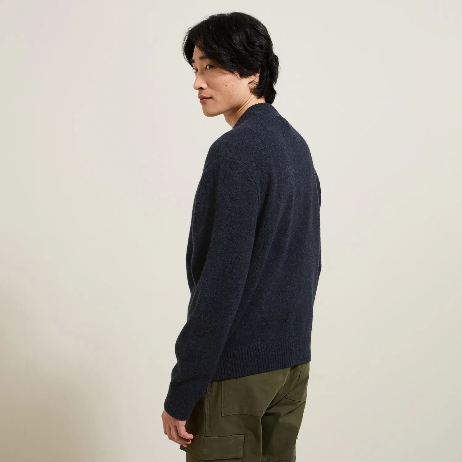 Jules Gilet cardigan boutonné en côte- Gilet|Pull