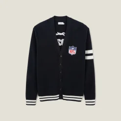 Jules Gilet cardigan boutonné licence NFL- Gilet