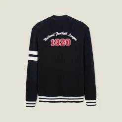 Jules Gilet cardigan boutonné licence NFL- Gilet