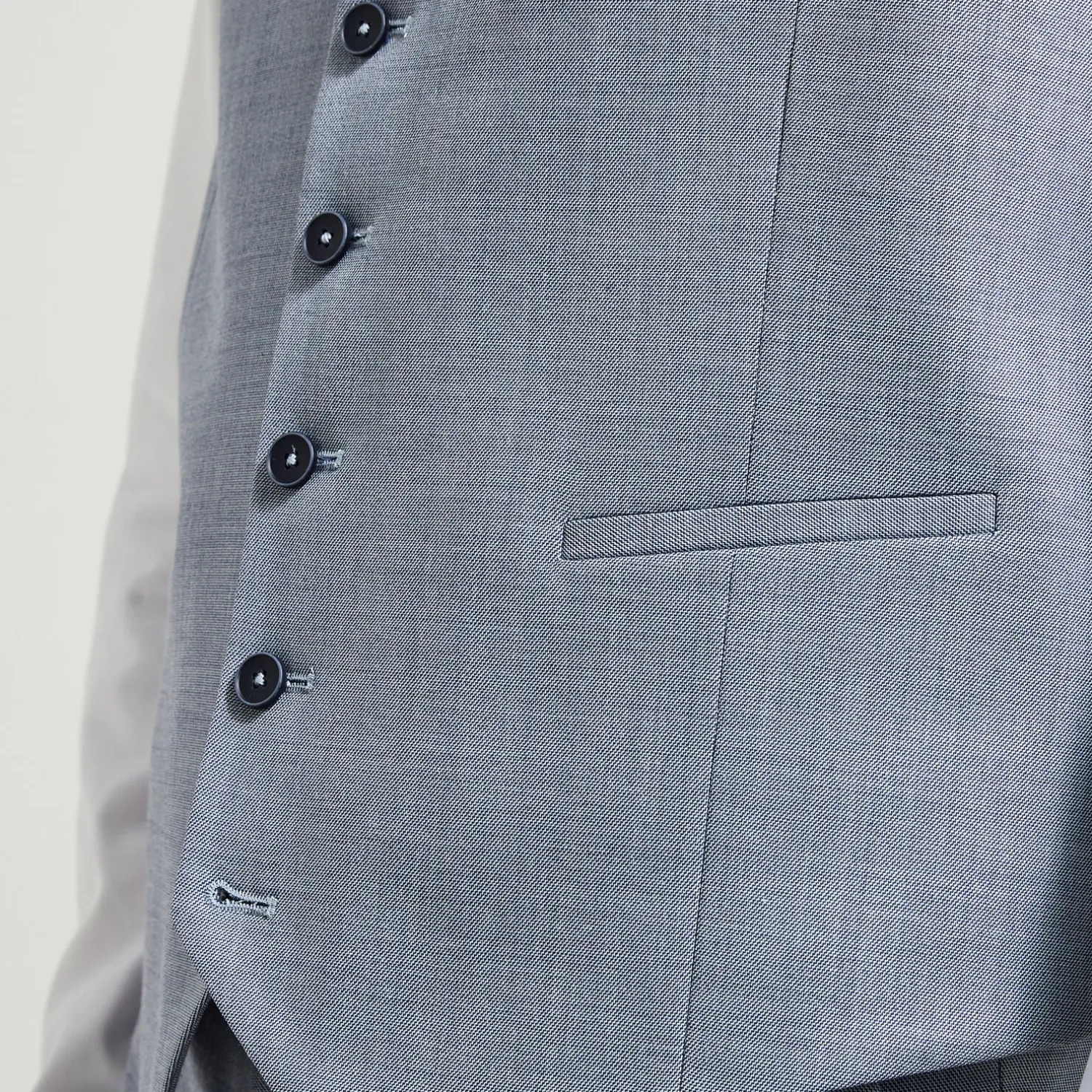 Jules Gilet de costume slim bi-ton- Collection Mariage|Gilet De Costume