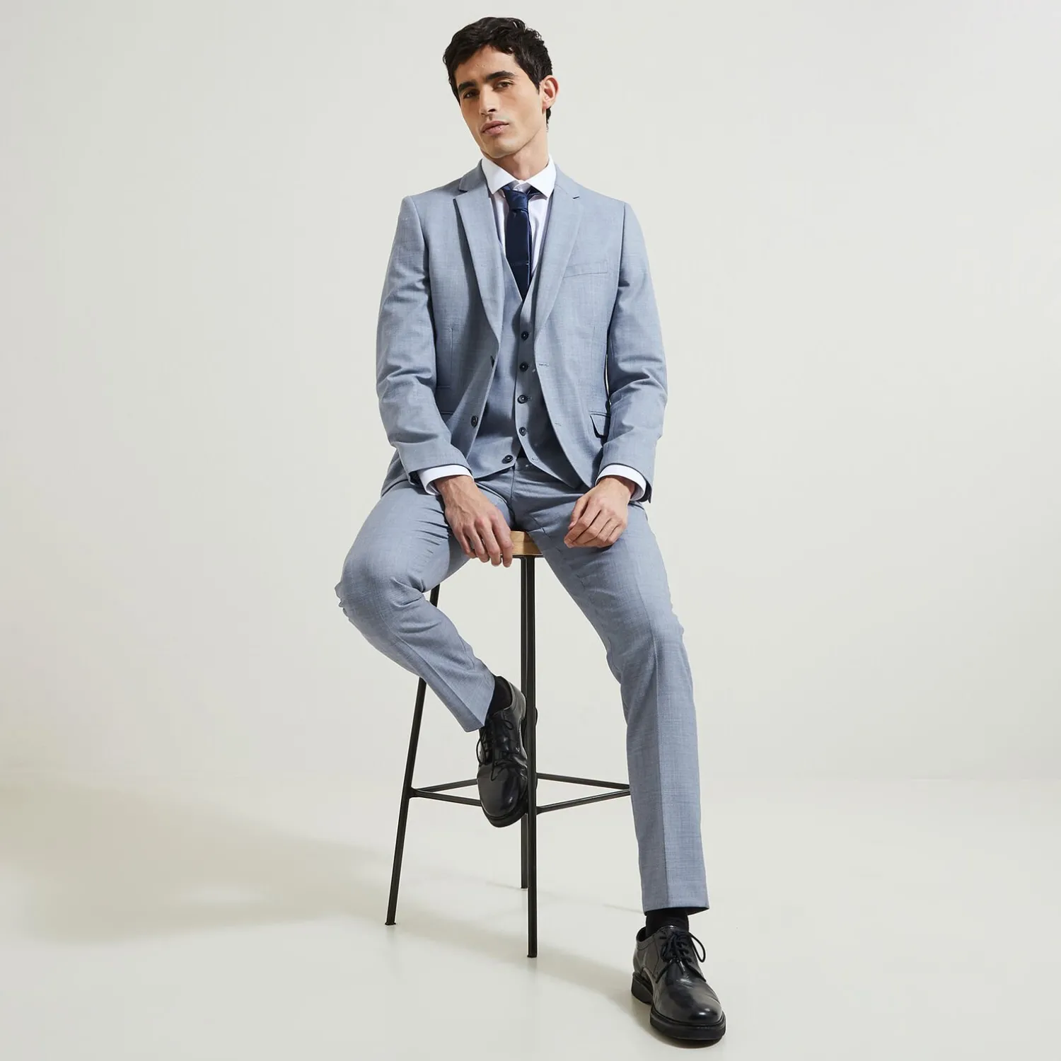 Jules Gilet de costume slim bi-ton- Collection Mariage|Gilet De Costume