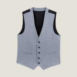 Jules Gilet de costume slim bi-ton- Collection Mariage|Gilet De Costume