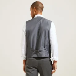 Jules Gilet de costume uni slim- Collection Mariage|Gilet De Costume