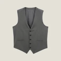 Jules Gilet de costume uni slim- Collection Mariage|Gilet De Costume