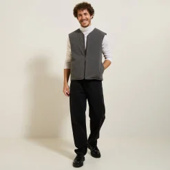 Jules Gilet sans manche en flanelle- Gilet De Costume