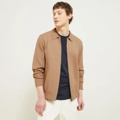 Jules Gilet zippé col chemise- Gilet|Pull