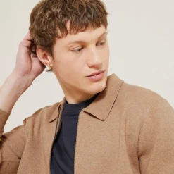 Jules Gilet zippé col chemise- Gilet|Pull