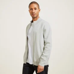 Jules Gilet zippé col montant- Gilet|Pull
