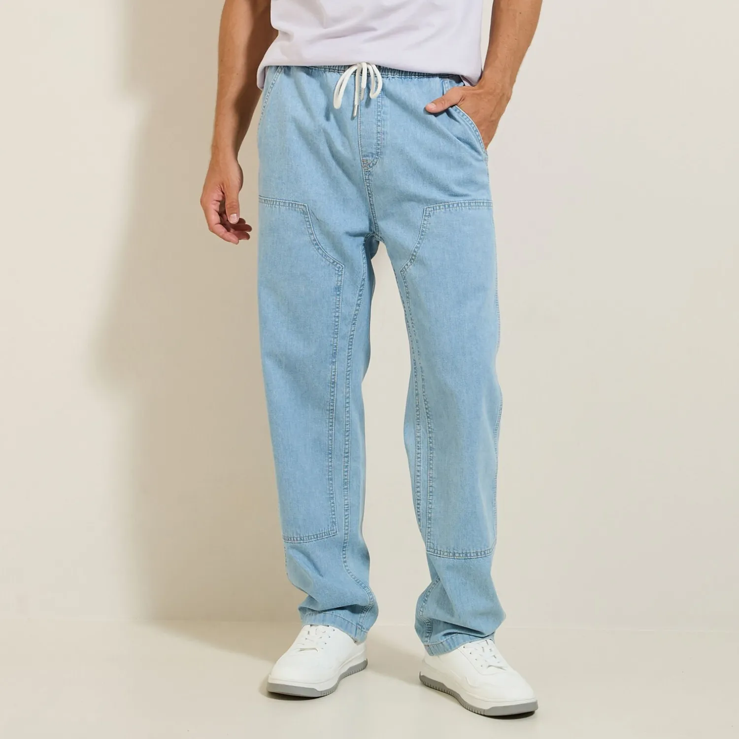 Jules Jean à découpes- Jeans À Découpes|Jeans Straight