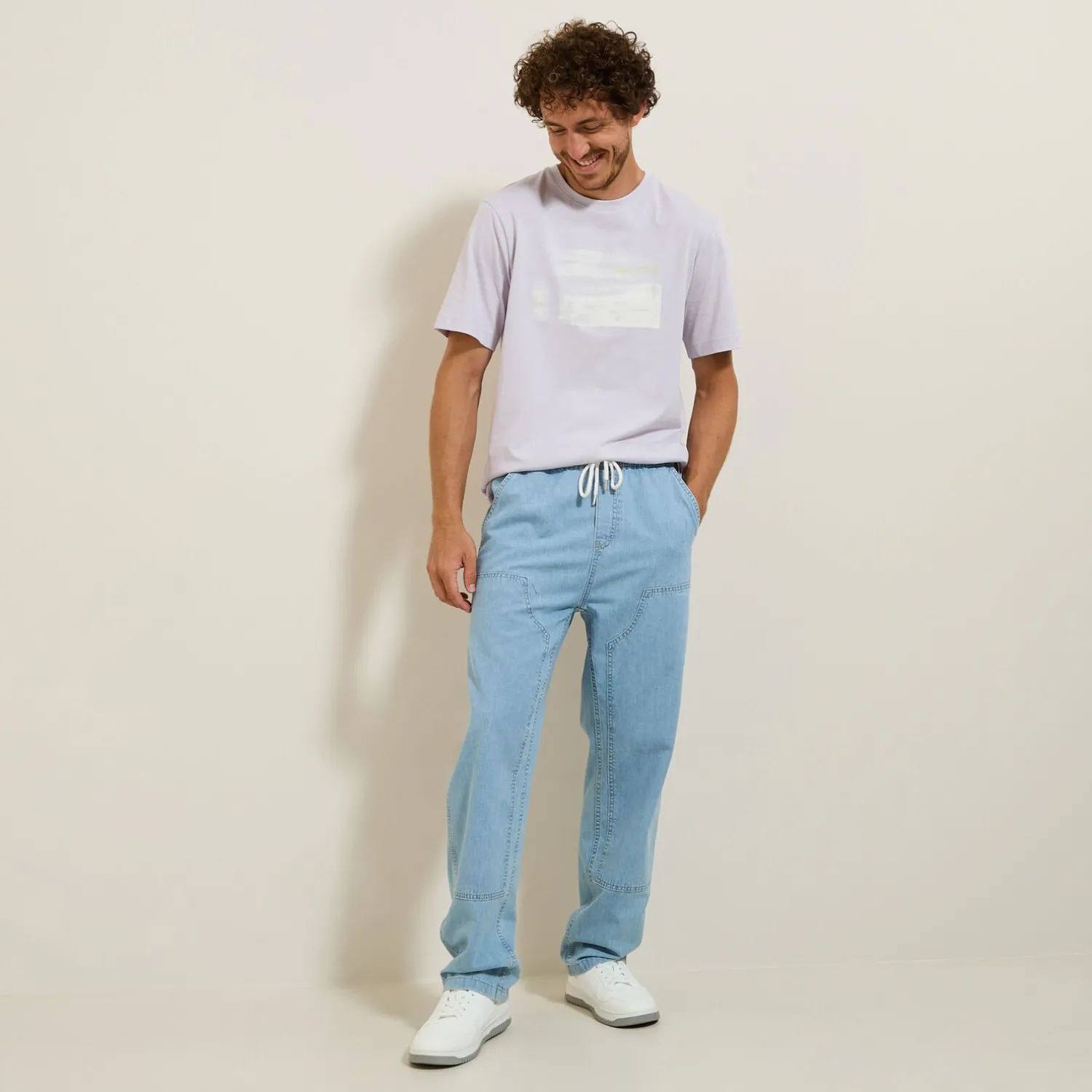 Jules Jean à découpes- Jeans À Découpes|Jeans Straight