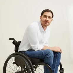 Jules Jean slim pour personne à mobilité réduite- Pantalon Chino|Pantalon