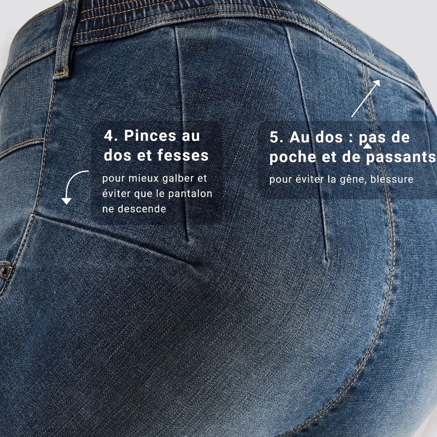 Jules Jean slim pour personne à mobilité réduite- Pantalon Chino|Pantalon