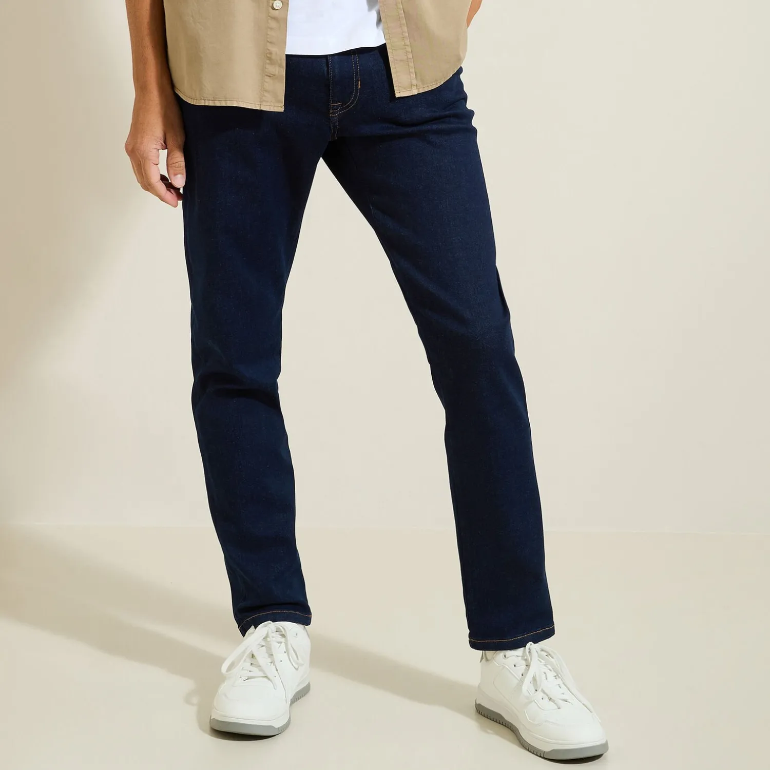 Jules Jean slim urbanflex brut 4 longueurs- Jeans Slim|Jeans