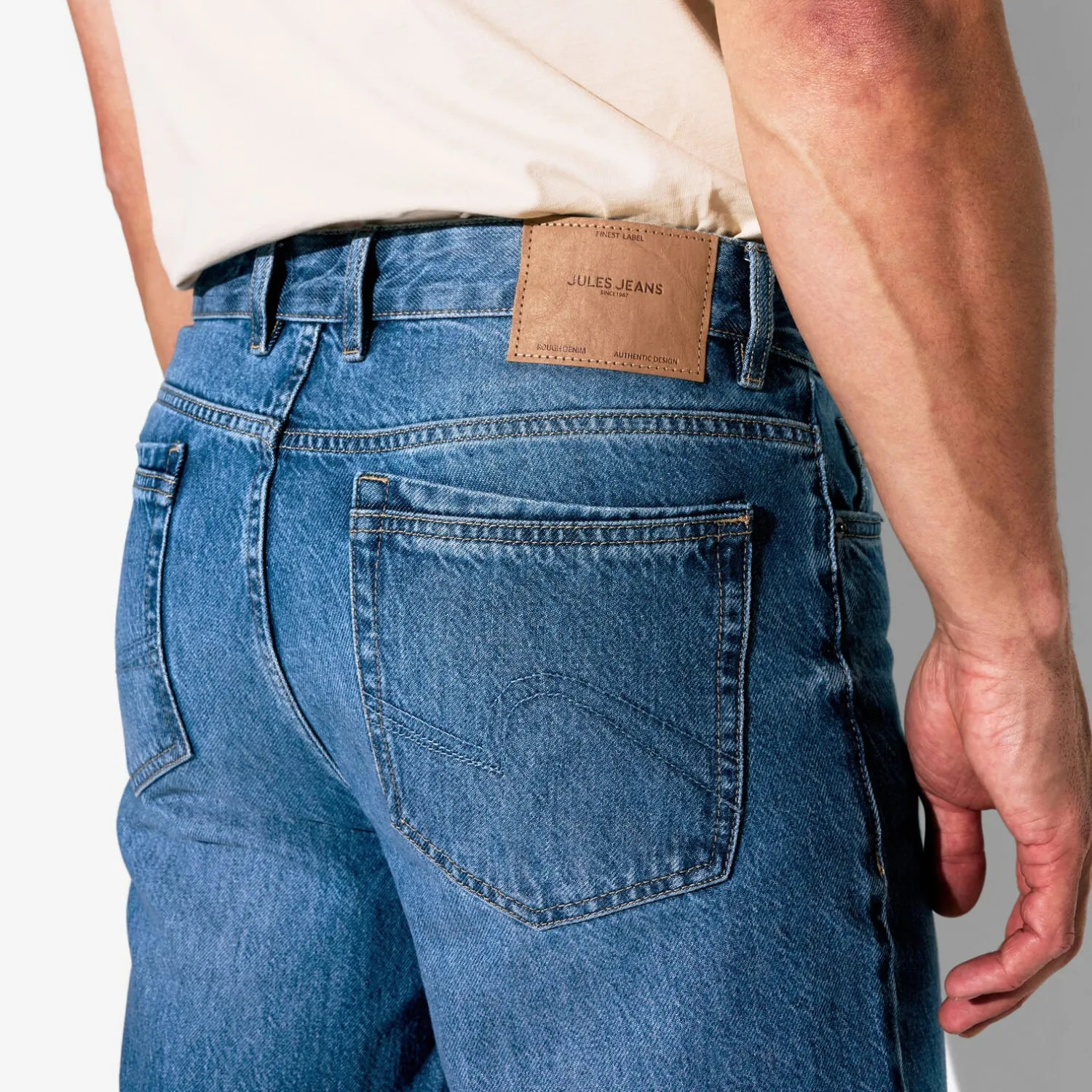 Jules Jean tapered 4 longueurs- Jeans Tapered|Jeans