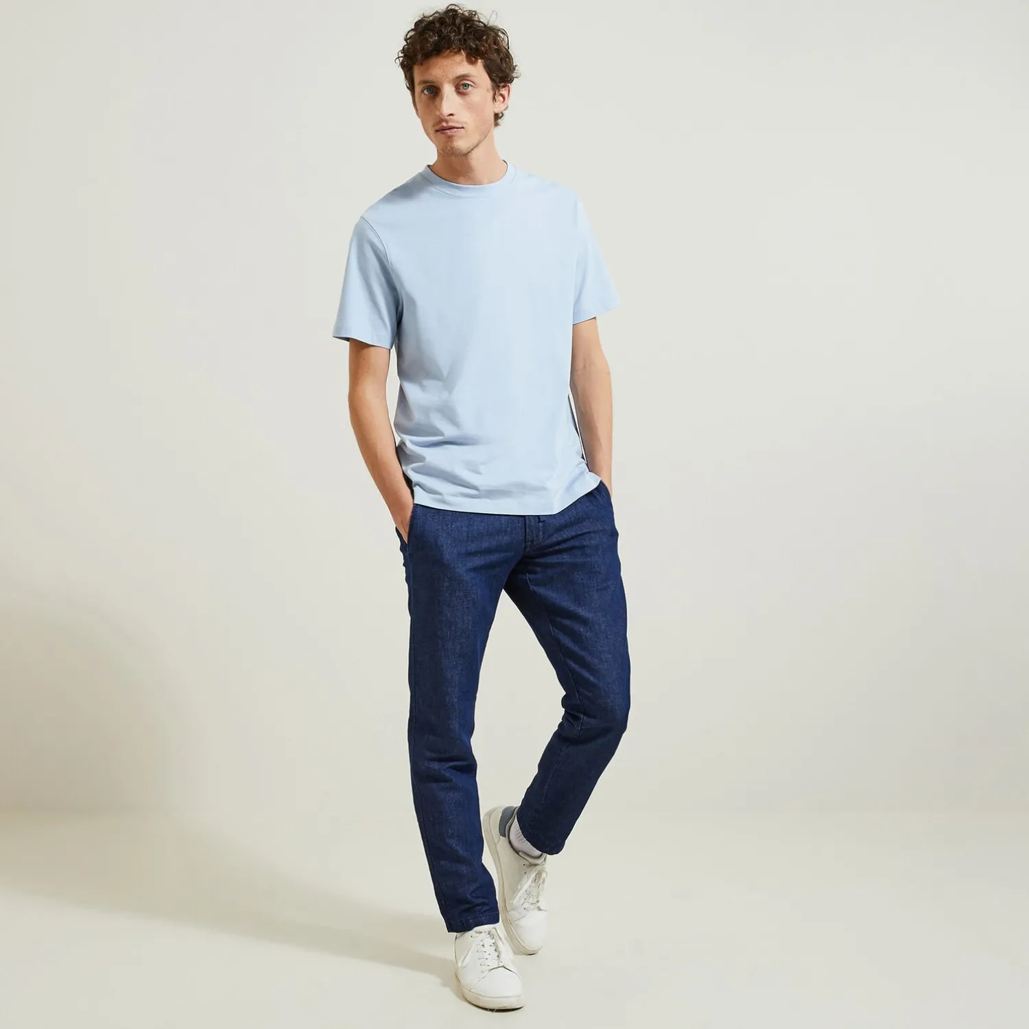 Jules Jean tapered contenant du lin- Jeans Tapered|Jeans