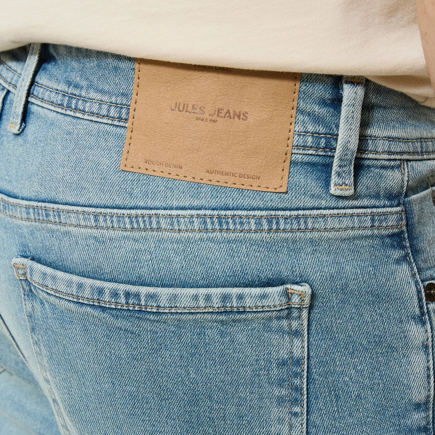 Jules Jean tapered délavé- Jeans Tapered|Jeans