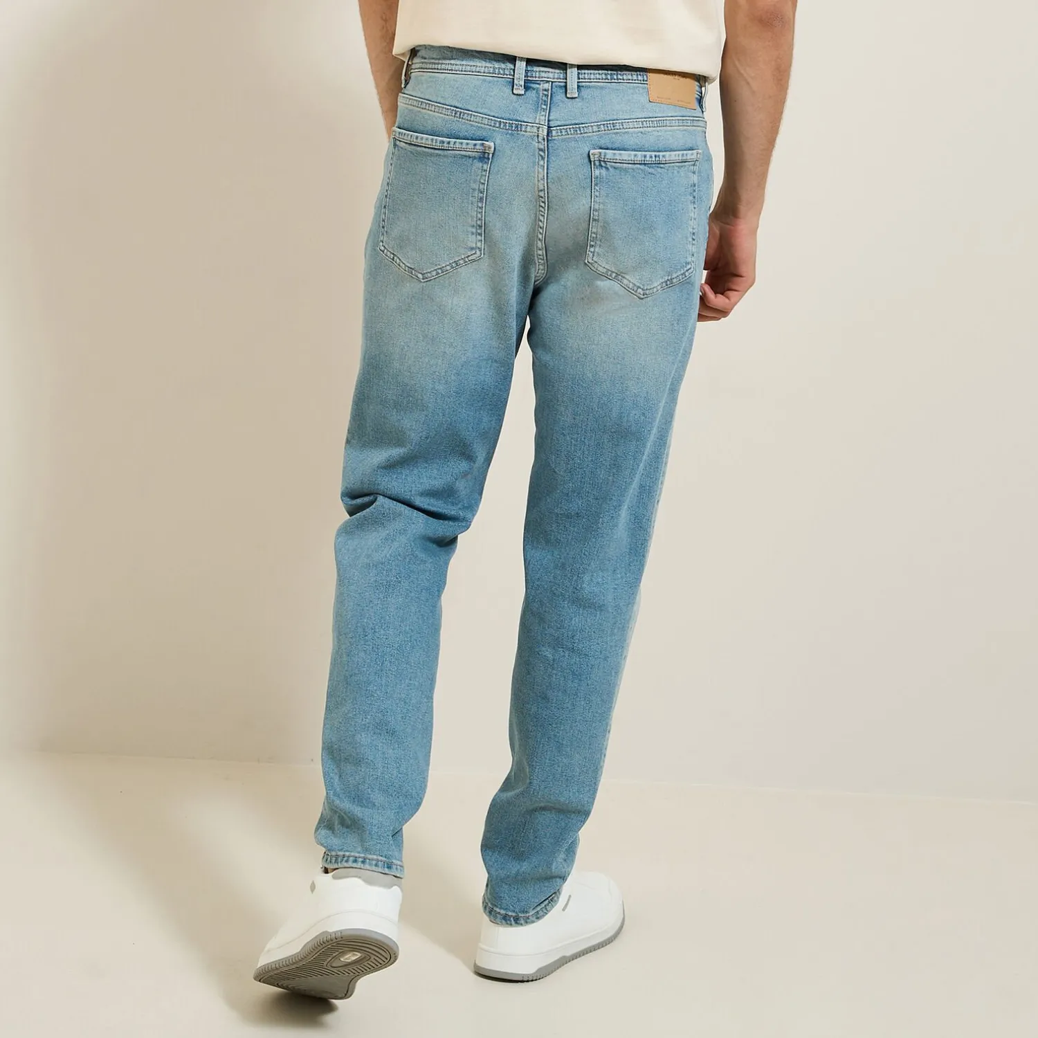 Jules Jean tapered délavé- Jeans Tapered|Jeans