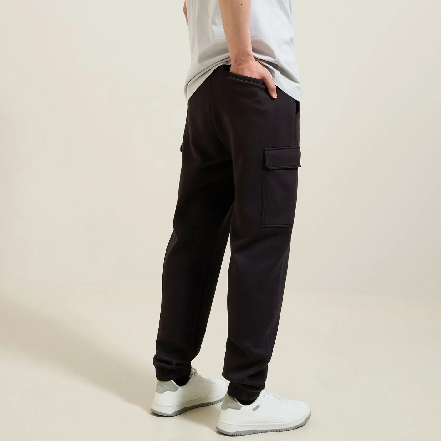 Jules Jogging cargo en molleton- Jogging|Pantalon Chino