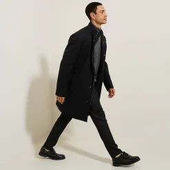 Jules Manteau hiver long col montant- Manteau & Blouson