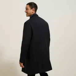 Jules Manteau hiver long col montant- Manteau & Blouson