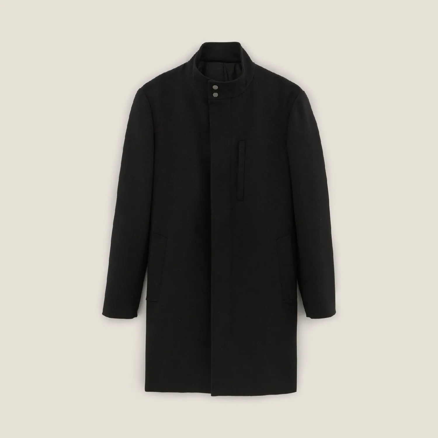 Jules Manteau hiver long col montant- Manteau & Blouson