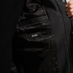 Jules Manteau hiver long col montant- Manteau & Blouson