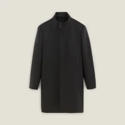 Jules Manteau hiver long col montant- Manteau & Blouson