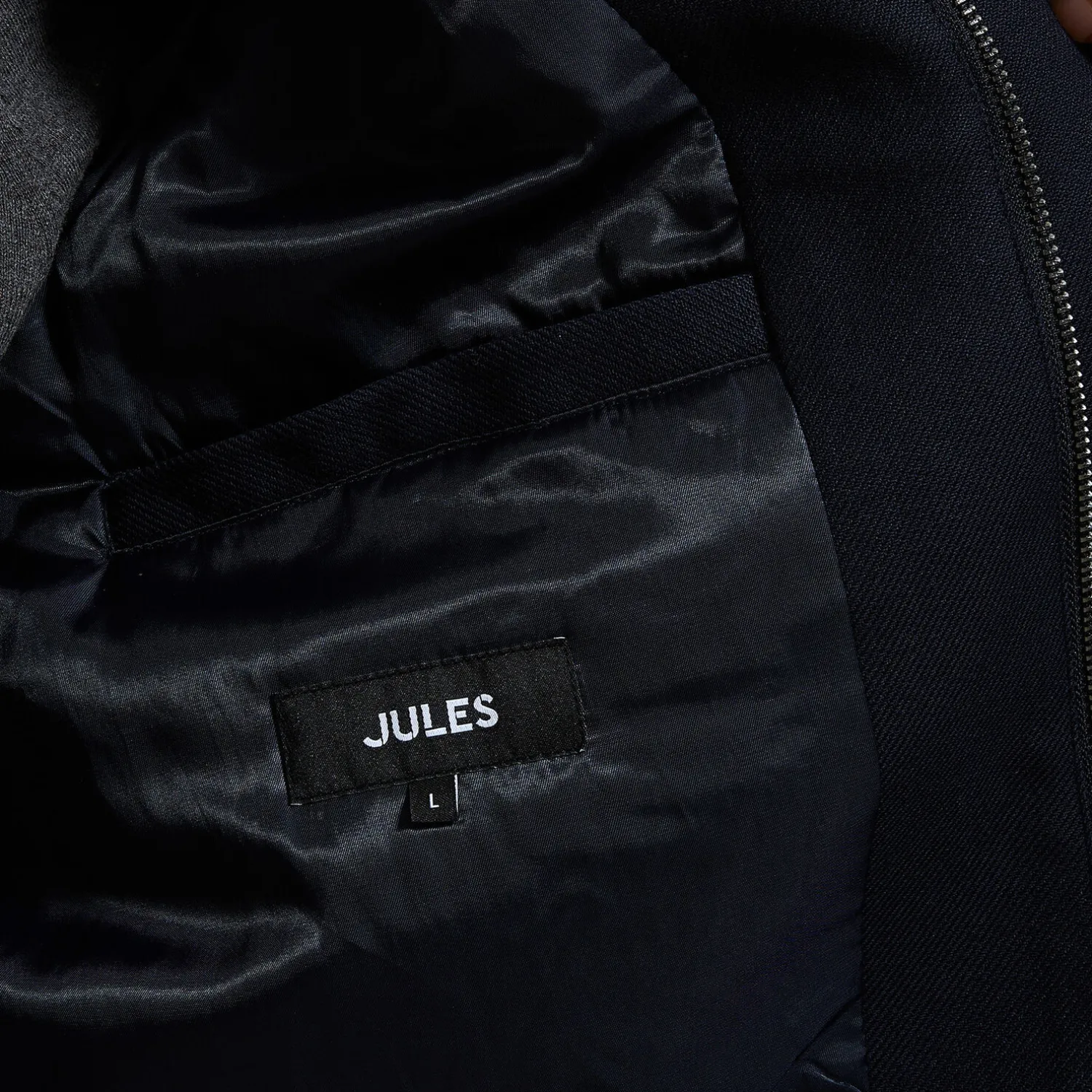 Jules Manteau hiver long col montant- Manteau & Blouson