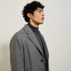 Jules Manteau hiver long col tailleur- Manteau & Blouson