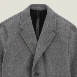 Jules Manteau hiver long col tailleur- Manteau & Blouson