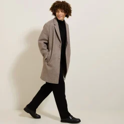 Jules Manteau hiver long col tailleur- Manteau & Blouson