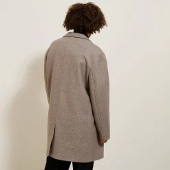 Jules Manteau hiver long col tailleur- Manteau & Blouson