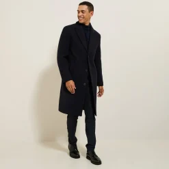 Jules Manteau long hiver en lainage- Manteau & Blouson