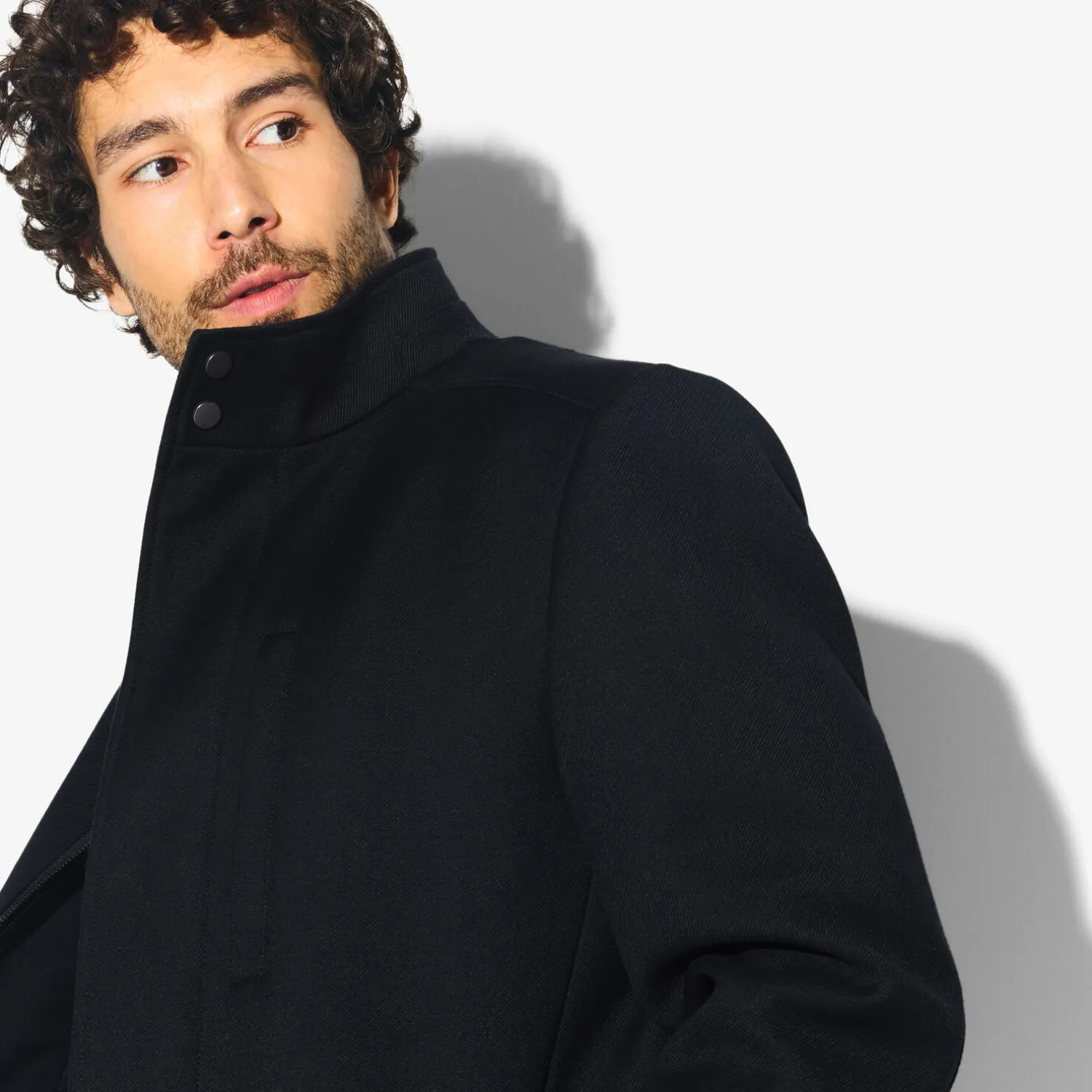 Jules Manteau zippé col montant- Manteau & Blouson