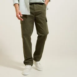 Jules Pantalon cargo droit uni- Pantalon Cargo|Pantalon Chino