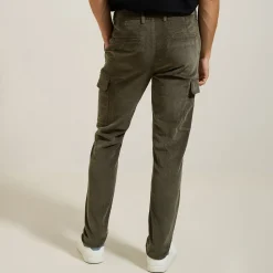 Jules Pantalon cargo slim en velours- Pantalon Cargo|Pantalon Chino