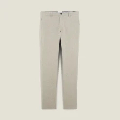 Jules Pantalon chino slim aspect flanelle- Pantalon Chino|Pantalon