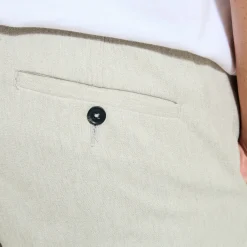 Jules Pantalon chino slim aspect flanelle- Pantalon Chino|Pantalon