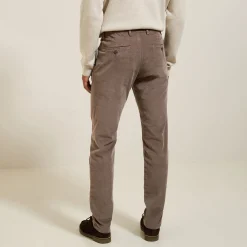 Jules Pantalon chino slim en velours- Pantalon Chino|Pantalon