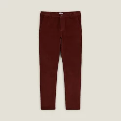 Jules Pantalon chino slim en velours- Pantalon Chino|Pantalon