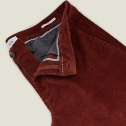 Jules Pantalon chino slim en velours- Pantalon Chino|Pantalon