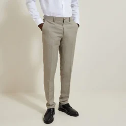 Jules Pantalon de costume contenant du lin slim- Collection Mariage|Costume Lin