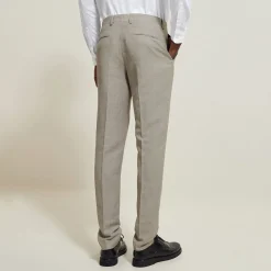 Jules Pantalon de costume contenant du lin slim- Collection Mariage|Costume Lin