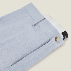 Jules Pantalon de costume contenant du lin slim- Collection Mariage|Costume Lin