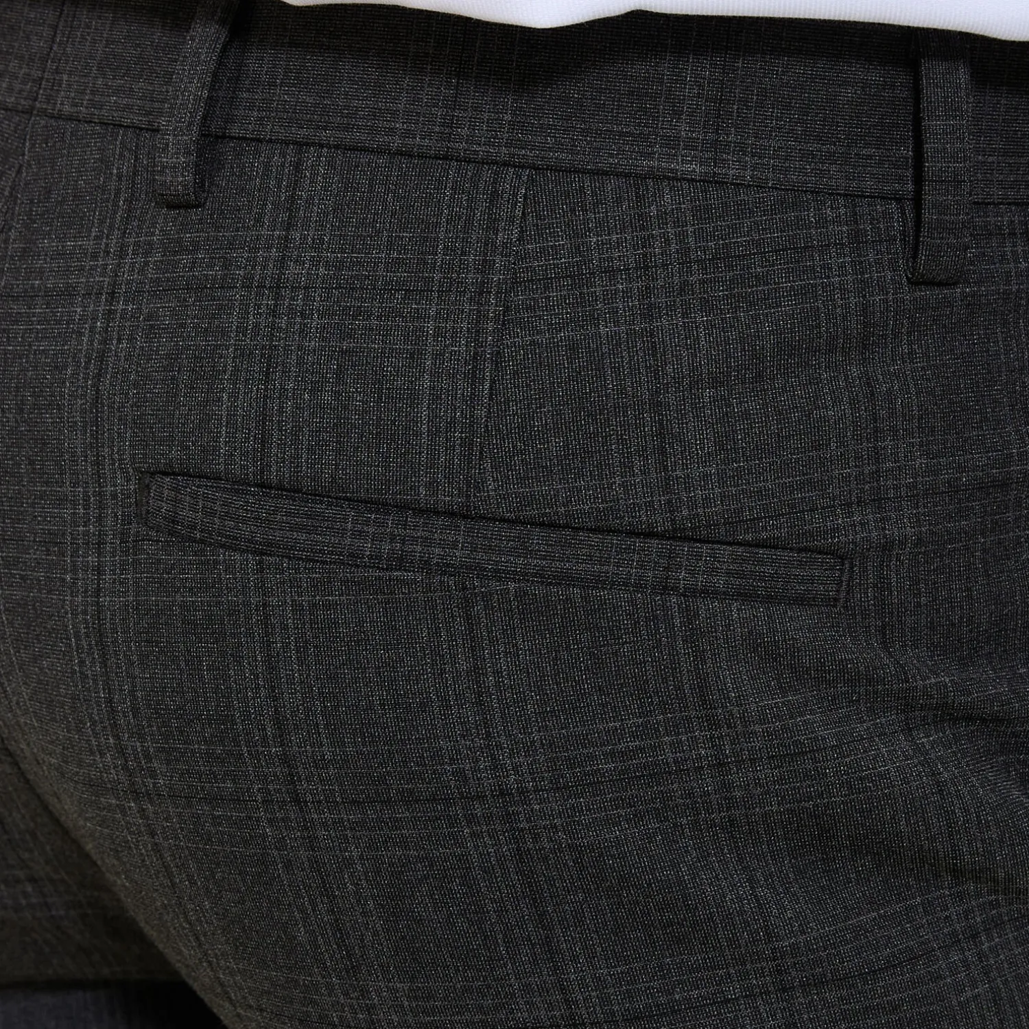 Jules Pantalon de costume slim à carreaux- Pantalon De Costume|Pantalon