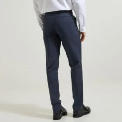 Jules Pantalon de costume slim à carreaux- Collection Mariage|Pantalon De Costume