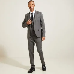 Jules Pantalon de costume uni slim- Collection Mariage|Pantalon De Costume